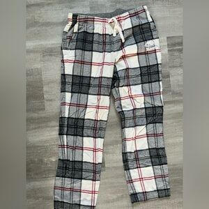 Roots Checkered Lounge Pants - Black, White, Red